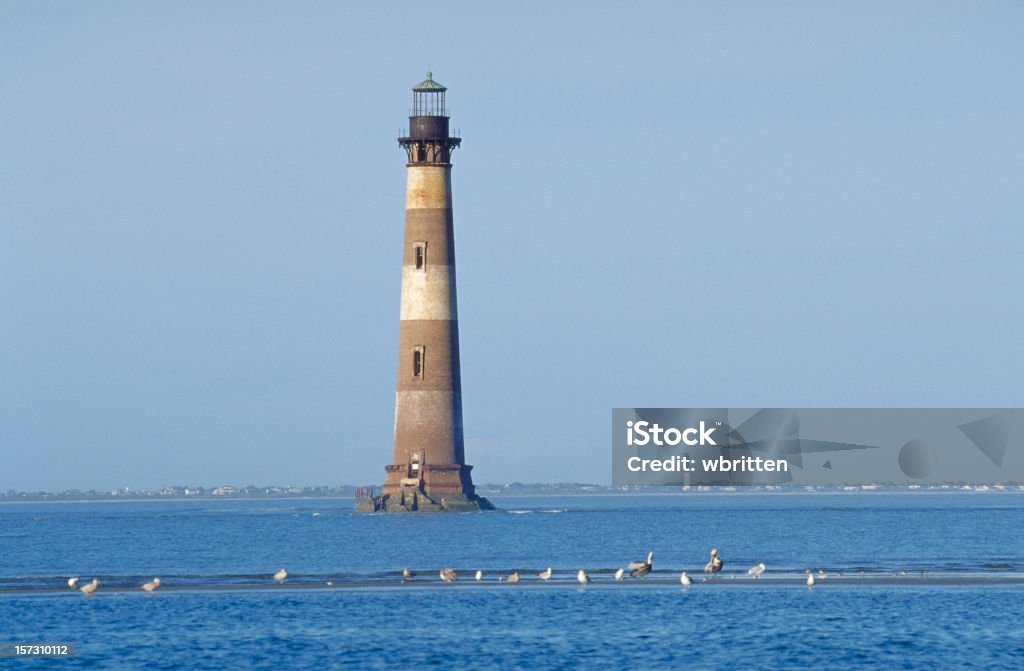 Phare de l'île Morris - Photo de Caroline du Sud libre de droits