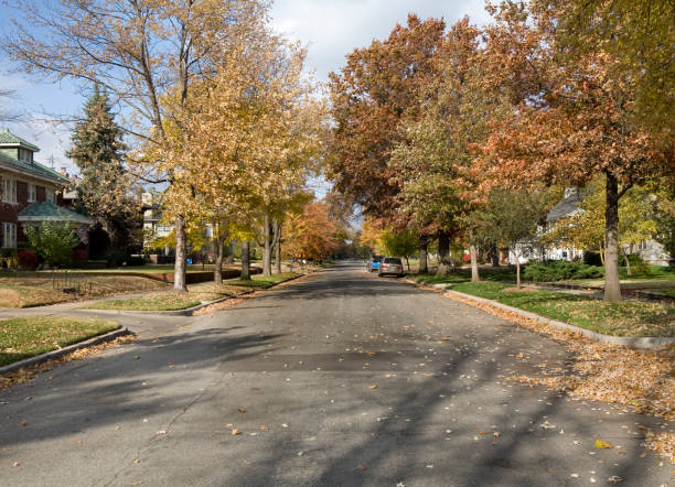 istock Small Town Street in Kansas 157310221