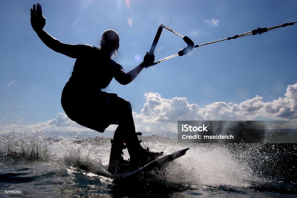 Aquaplane - Photo de Ski nautique libre de droits