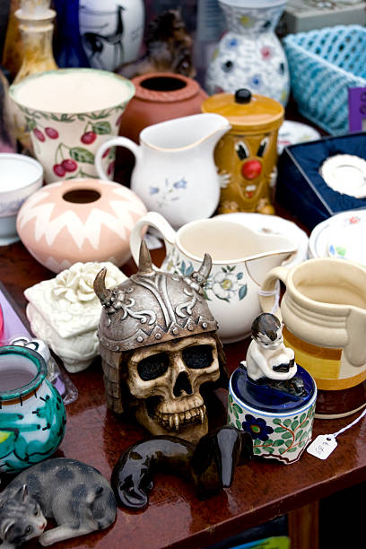 istock Bric-a-brac stall at a market 157310439