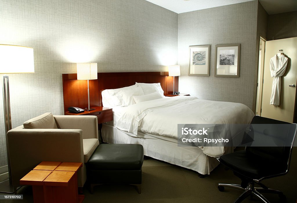 Bedroom Luxury XXL  Bathrobe Stock Photo