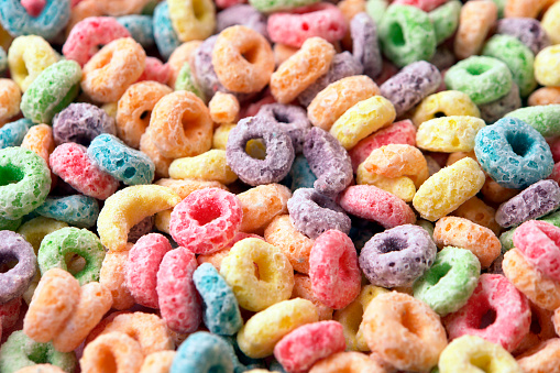                                fruity cereal