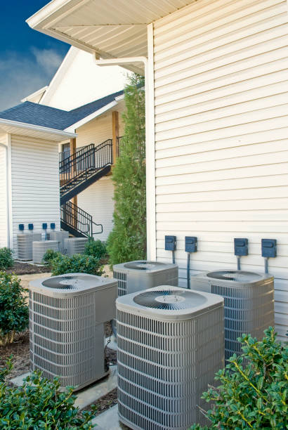 istock Air Conditioning Units For A Multi-Family Apartment Building (Vertical) 157311137
