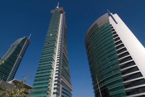 Office building of Thai Life Insurance company seated at Ratchadaphisek Rd in Bangkok Huai Khwang.