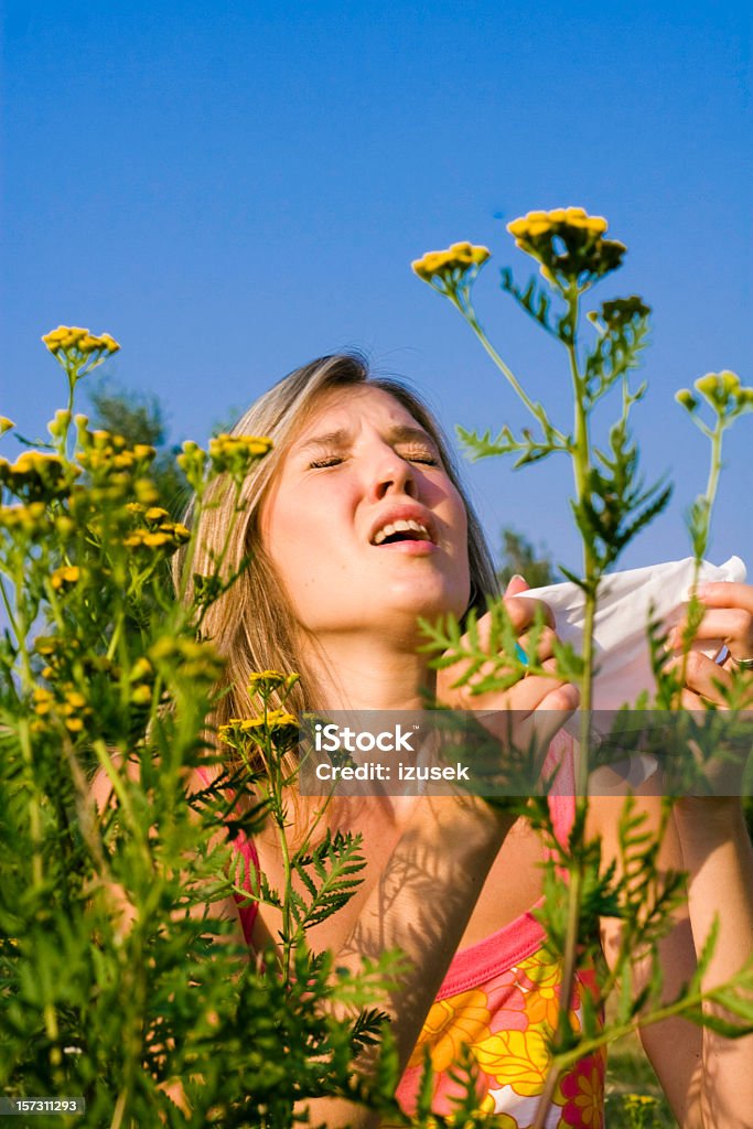 Allergie Saison - Lizenzfrei Frauen Stock-Foto