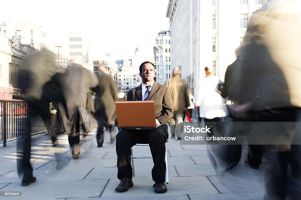 Business momento - Foto stock royalty-free di Folla