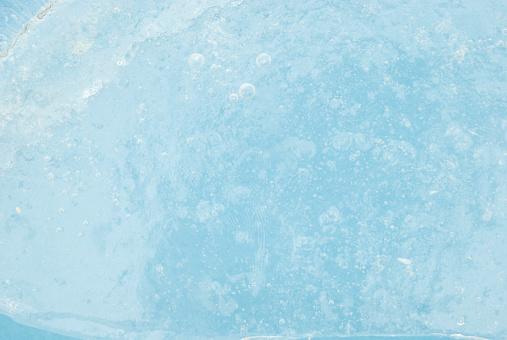 Abstract ice blue background. Fragmented ice crystals