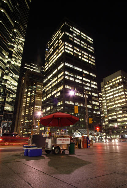 City Hot dog stand