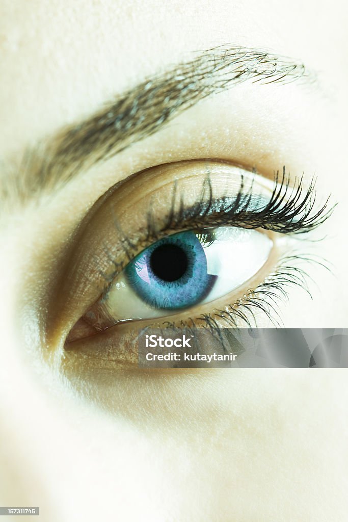 Eye-series - Lizenzfrei Attraktive Frau Stock-Foto
