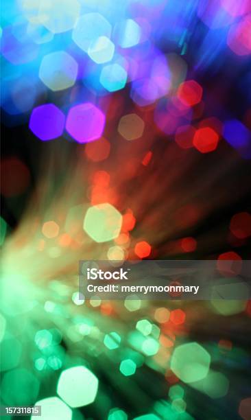 Blurred Colorful Sparklers Bursting Stock Photo - Download Image Now - Backgrounds, Stage Light, Lighting Equipment