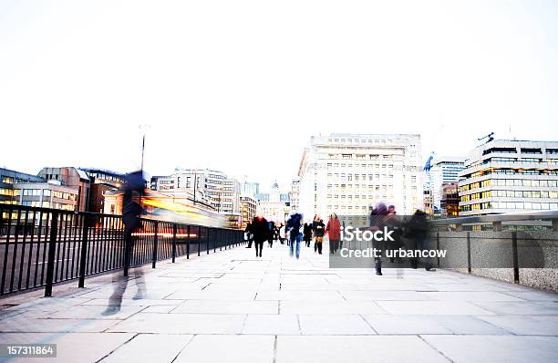 Winter Walk Home Stock Photo - Download Image Now - Adult, Arrival, Blurred Motion