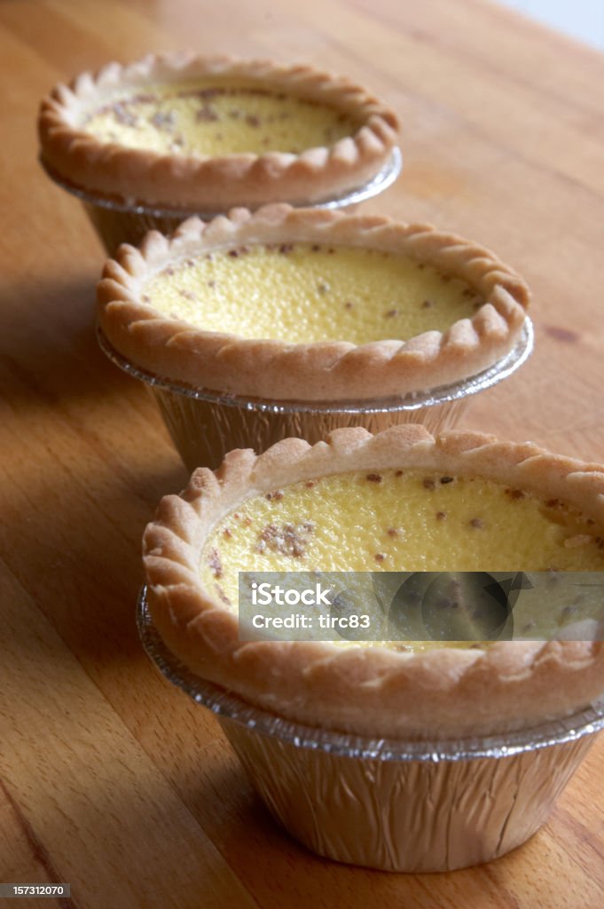 Sobremesa de ovo tarts - Royalty-free Amarelo Foto de stock