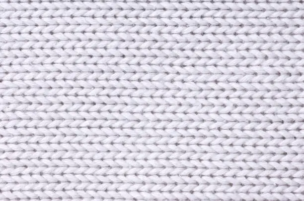 Photo of High Resolution Knitted Fabric Detail