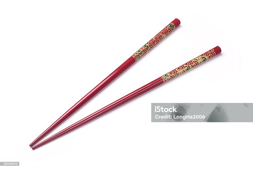 Two red chopsticks on a white background /file_thumbview_approve.php?size=1&id=4793898 Chopsticks Stock Photo