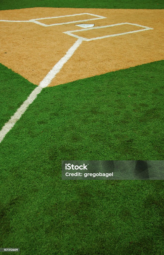 Campo da Baseball - Foto stock royalty-free di Campo da baseball