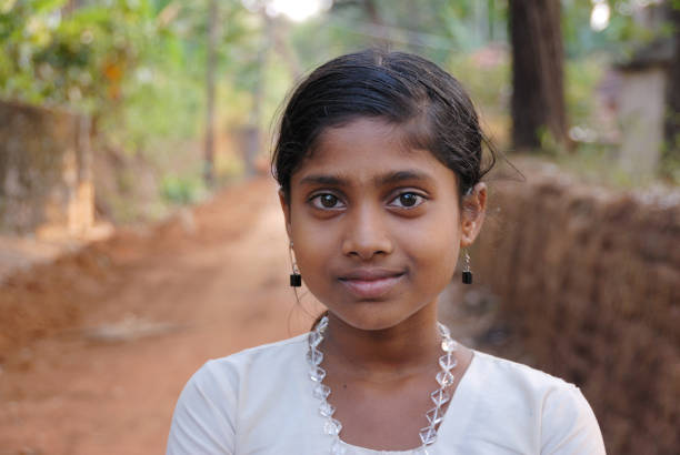 indian village girl