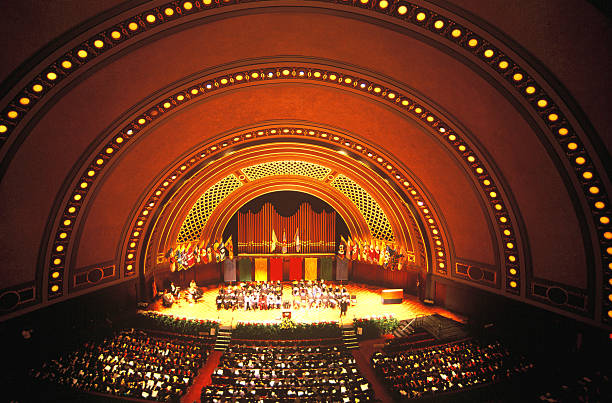Hill Auditorium /Concert Hall, University of Michigan  concert hall photos stock pictures, royalty-free photos & images