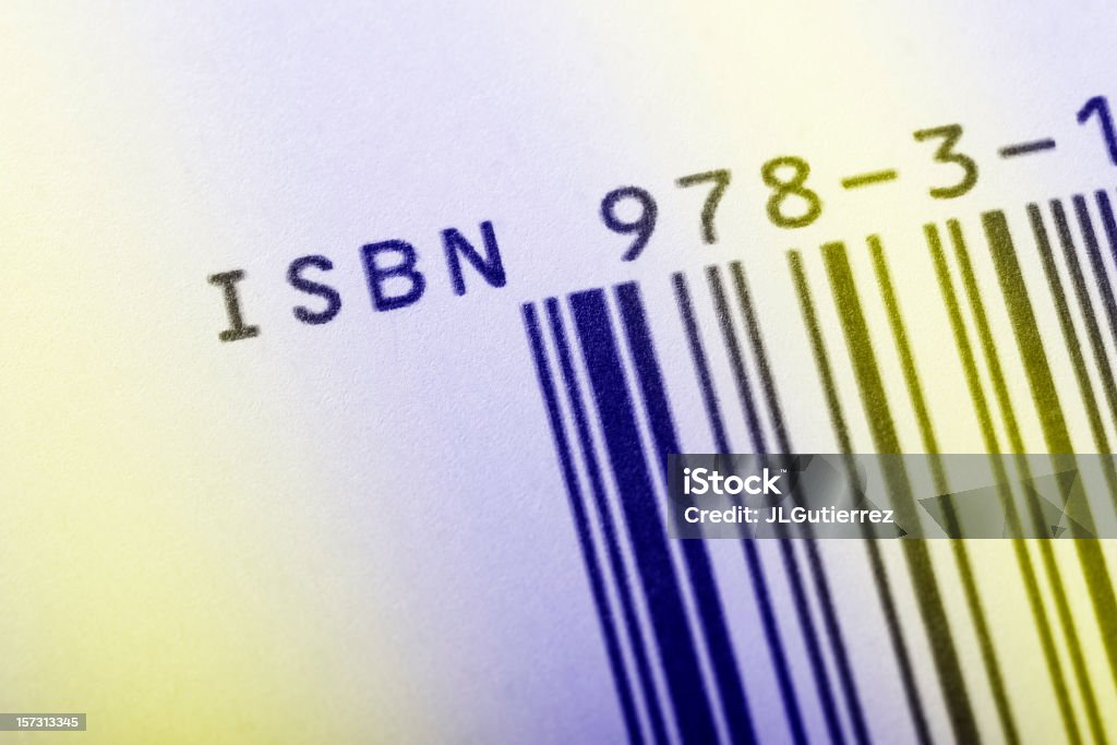 ISBN-code - Lizenzfrei Buch Stock-Foto