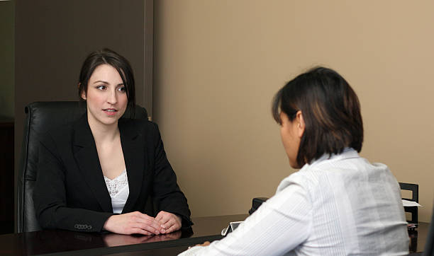 Job Interview stock photo