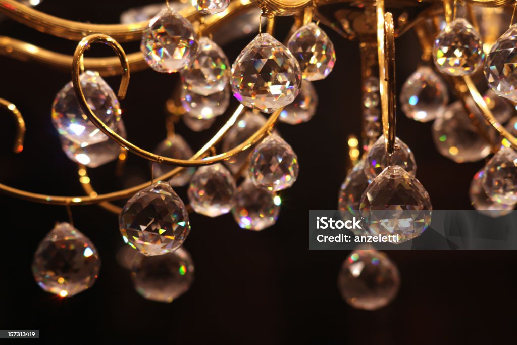 Lustre de cristal - Foto de stock de Candelabro royalty-free