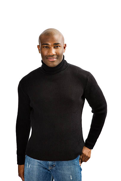 Casual African American Man stock photo