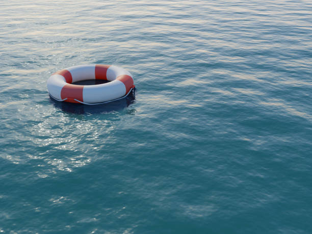 life preserver - buoy safety rescue rubber stock-fotos und bilder