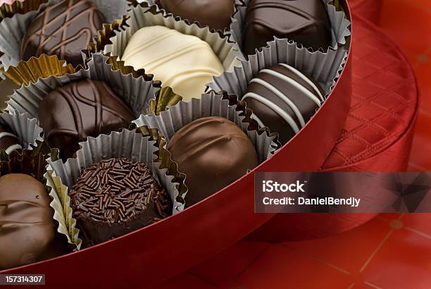 День Святого Валентина Шоколад — стоковые фотографии и другие картинки День святого Валентина - День святого Валентина, Шоколад, Конфета