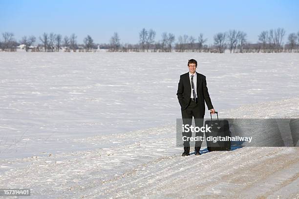 De Negócios Viajando - Fotografias de stock e mais imagens de Neve - Neve, 40-49 Anos, Adulto