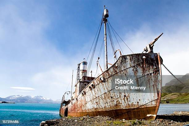 Walfang Schiff Stockfoto und mehr Bilder von Rostig - Rostig, Schiff, Metall