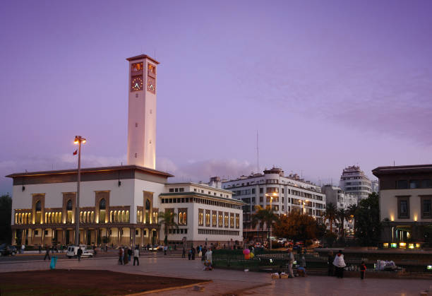 Hassan II Mosque in Casablanca, Morocco.