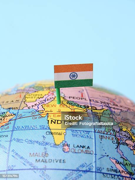 인도 인도-인도아 대륙에 대한 스톡 사진 및 기타 이미지 - 인도-인도아 대륙, 지도, 인도 국기