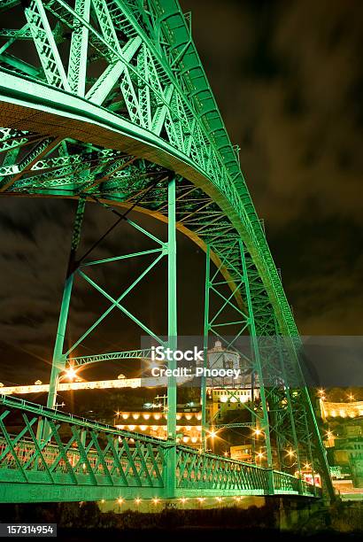 Ponte De Dom Luis I W Porto - zdjęcia stockowe i więcej obrazów Oporto - Oporto, Żelazny most, Architektura