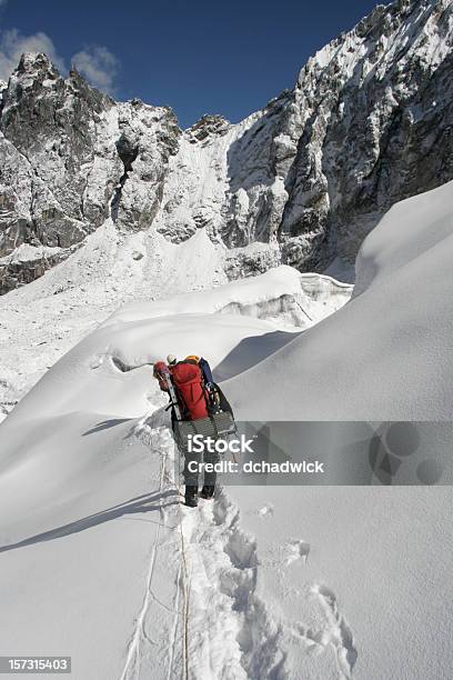 Descending Stock Photo - Download Image Now - Asia, Backpack, Carrying