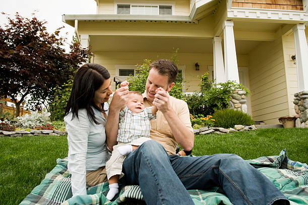istock Happy Family at Home 157315645