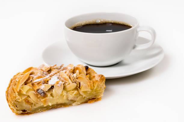 Cup of coffee with a petit four