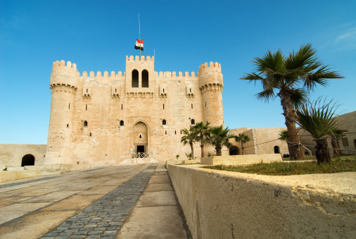 fortress Kait-bay in Alexandria. Egypt