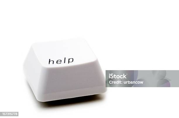 Help Key Stock Photo - Download Image Now - A Helping Hand, Advice, Assistance