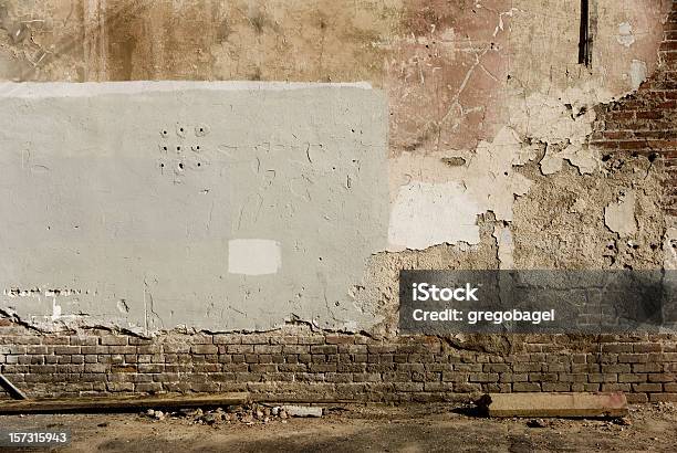 Exposing Brick Stock Photo - Download Image Now - Alley, Wall - Building Feature, Brick Wall
