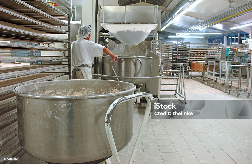 In einer Bäckerei - Lizenzfrei Herstellendes Gewerbe Stock-Foto