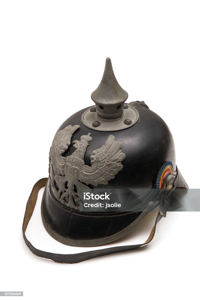 Tedesco prima guerra mondiale parade casco - Foto stock royalty-free di Germania