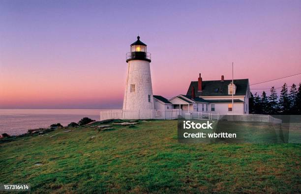 Photo libre de droit de Phare De Pemaquid banque d'images et plus d'images libres de droit de Plage - Plage, Maine, Littoral