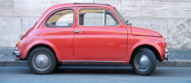 istock Funny red Italian car 157316539