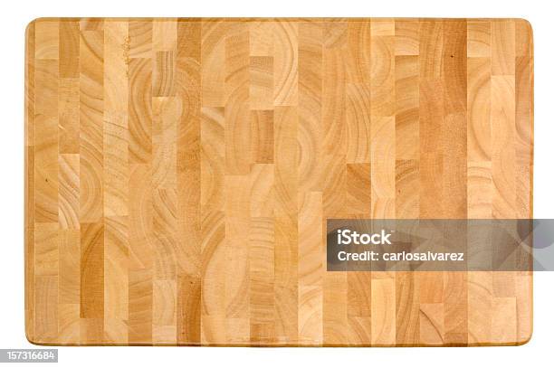 Wooden Cutting Board Wclipping Path Stock Photo - Download Image Now - Chopped Food, Clipping Path, Color Image