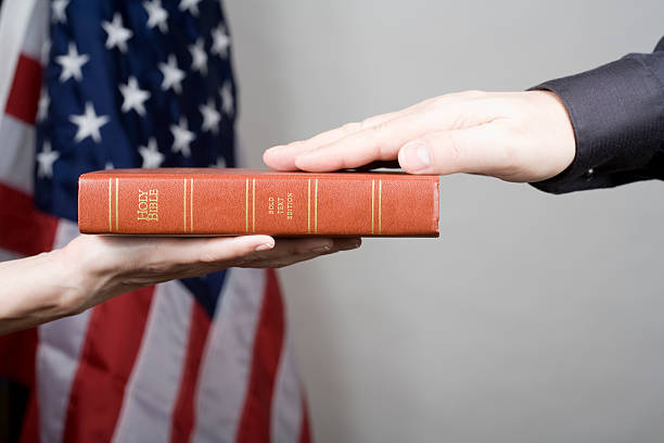 istock Courtroom oath 157317314
