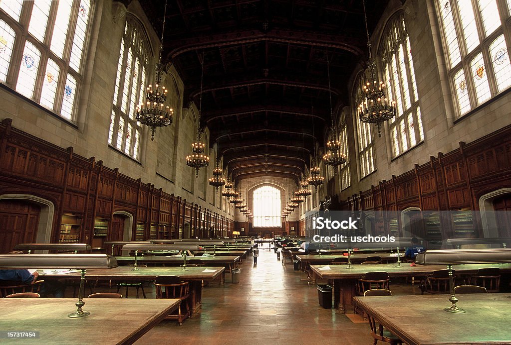 University of Michigan Law School Libreria - Foto stock royalty-free di Legge