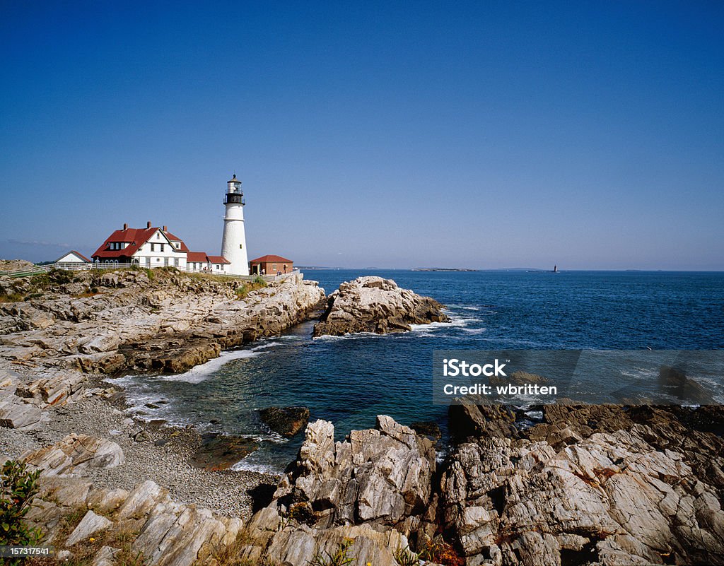 Farol de Portland Head (XXL - Royalty-free Ao Ar Livre Foto de stock