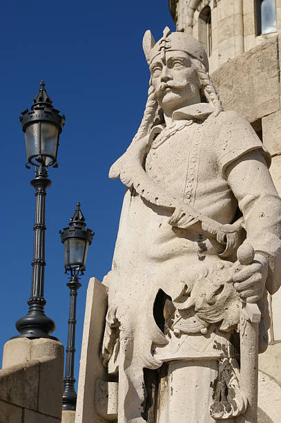istock Stone statue of soldier 157317562