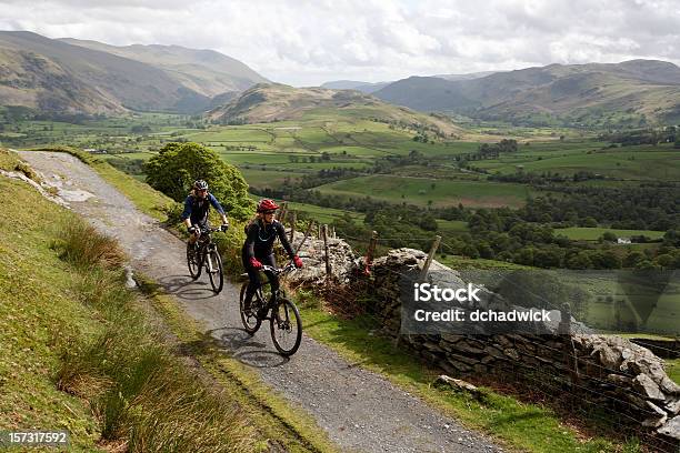 Cycling In The Lake District Stock Photo - Download Image Now - Cycling, English Lake District, Bicycle