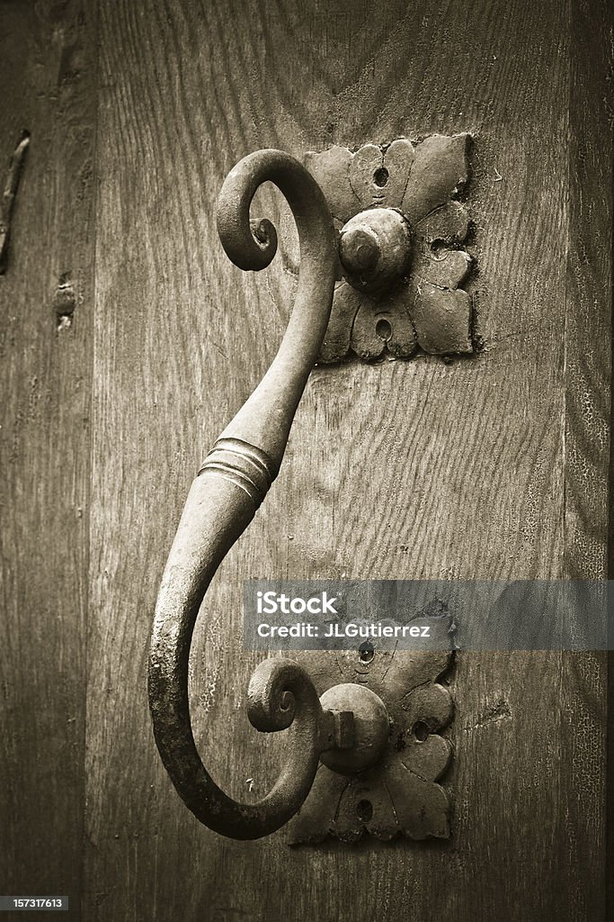 Door Knocker Old Door Knocker Antiquities Stock Photo