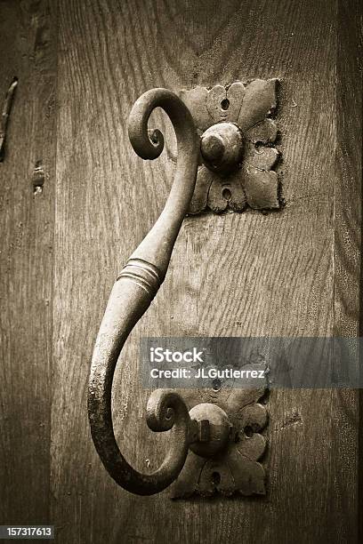 Door Knocker Stock Photo - Download Image Now - Antiquities, Color Image, Door